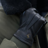 Charles – luxurious American deerskin leather gloves with warm cashmere lining - Schwartz & von Halen - US - 11