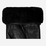 Al Capone – sheepskin leather gloves with luxurious faux fur lining & touchscreen feature - Schwartz & von Halen - US - 3