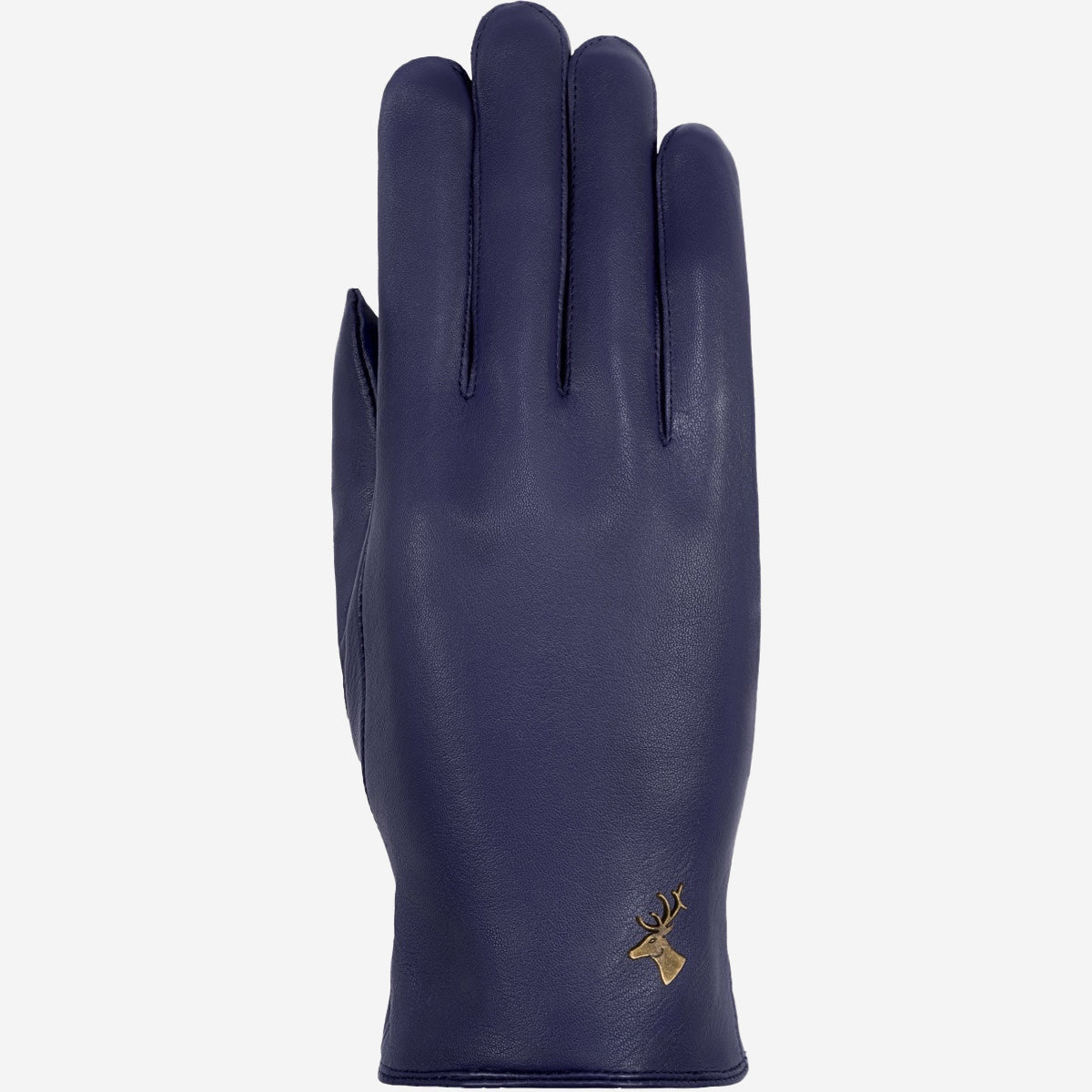 Ivy (blue) – sheepskin leather gloves with wool/cashmere lining & touchscreen feature - Schwartz & von Halen - US - 1