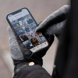 Brody – sheepskin leather gloves with warm fleece lining & touchscreen feature - Schwartz & von Halen - US -
5
