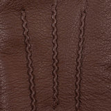 Hunter (brown) – goatskin gloves with lambswool lining & touchscreen feature - Schwartz & von Halen - US - 4