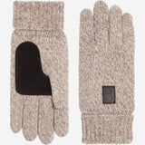 Hudson (light grey) - knitted gloves from Shetland wool with warm fleece lining - Schwartz & von Halen - US - 2