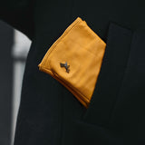 Ivy (yellow) - sheepskin leather gloves with wool/cashmere lining & touchscreen feature - Schwartz & von Halen - US - 9