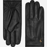 Jake (black) - sheepskin gloves with warm fleece lining & touchscreen feature - Schwartz & von Halen - US - 2