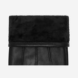 Jake (black) - sheepskin gloves with warm fleece lining & touchscreen feature - Schwartz & von Halen - US - 3