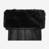 Jaxon (black) - goatskin leather gloves with luxurious faux fur lining & touchscreen feature - Schwartz & von Halen - US - 3