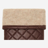 Kira (brown) - sheepskin leather gloves with wool/cashmere lining & touchscreen feature - Schwartz & von Halen - US - 3