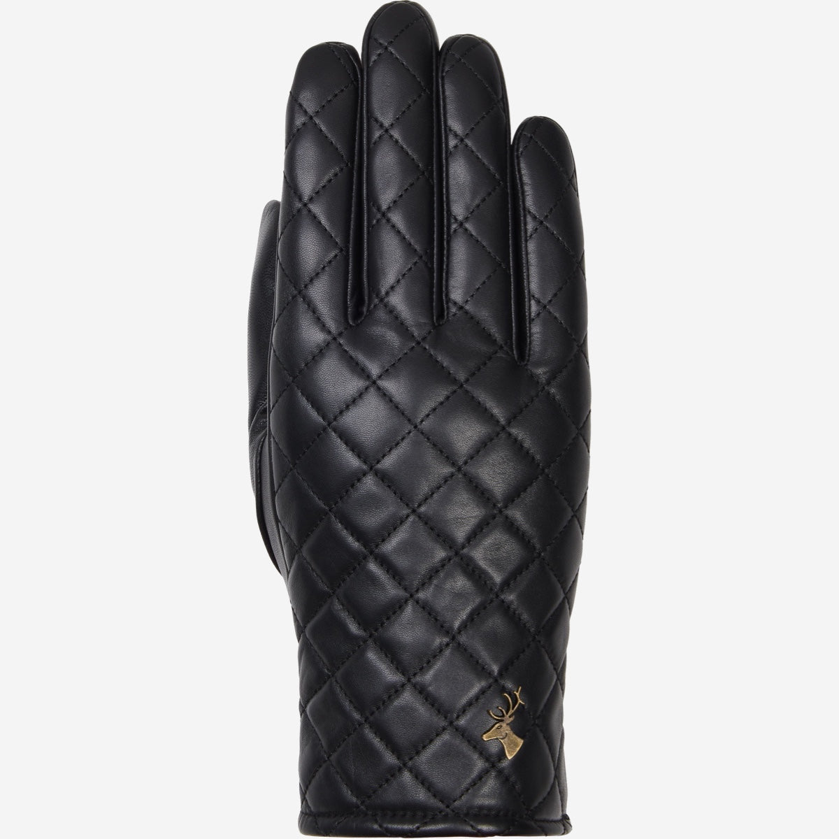 Kira (black) - sheepskin leather gloves with wool/cashmere lining & touchscreen feature - Schwartz & von Halen - US - 1