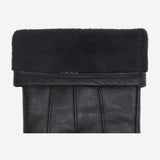 Lily (black) - sheepskin leather gloves with warm fleece lining & touchscreen feature - Schwartz & von Halen - US - 3