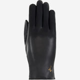 Luna - vegan leather gloves with warm fleece lining & touchscreen feature - Schwartz & von Halen - US - 1