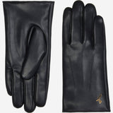 Musk - vegan leather gloves with fleece lining & touchscreen feature - Schwartz & von Halen - US - 2