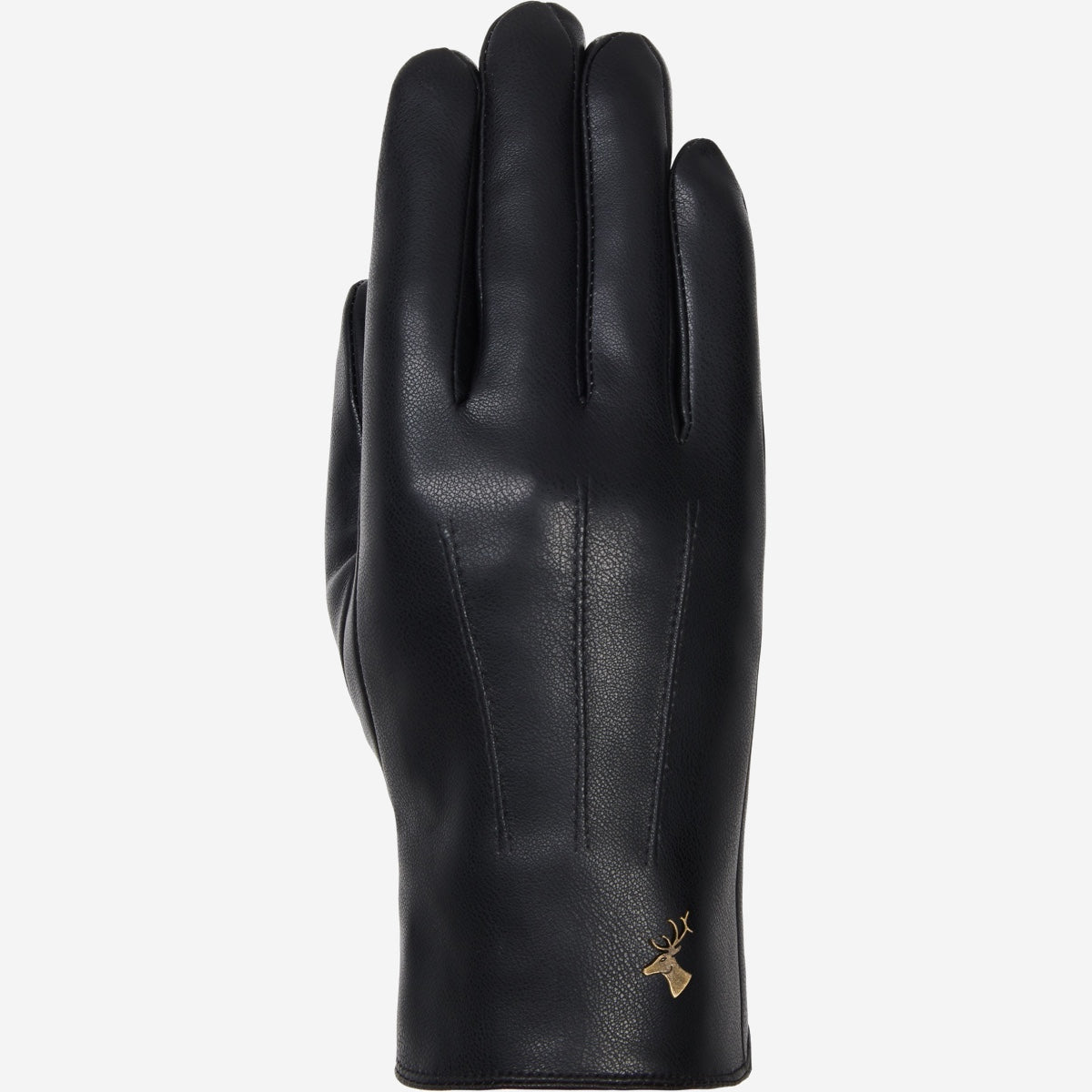 Musk - vegan leather gloves with fleece lining & touchscreen feature - Schwartz & von Halen - US - 1