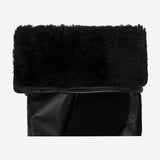 Nora - sheepskin leather gloves with faux fur lining & touchscreen feature - Schwartz & von Halen - US - 3
