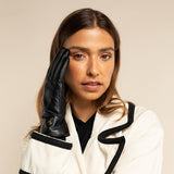 Olivia – sheepskin gloves with luxurious faux fur lining & touchscreen feature - Schwartz & von Halen - US - 9