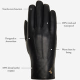Olivia – sheepskin gloves with luxurious faux fur lining & touchscreen feature - Schwartz & von Halen - US - 13