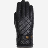 Smith (black) - sheepskin leather gloves with snaps & touchscreen feature - Schwartz & von Halen - US - 1
