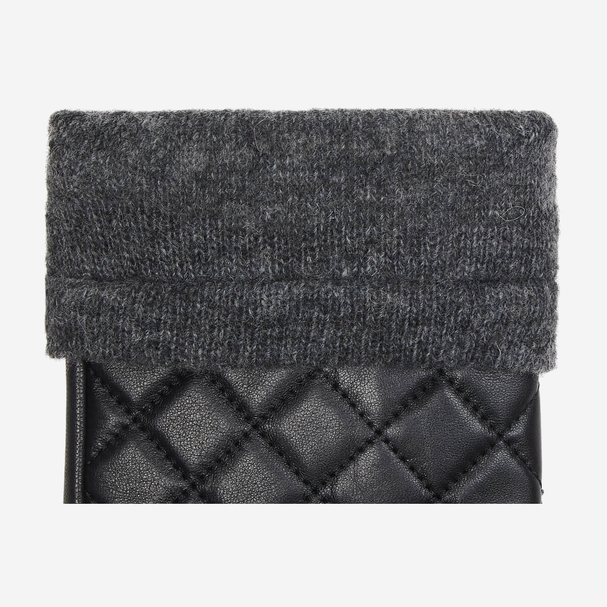 Smith (black) - sheepskin leather gloves with snaps & touchscreen feature - Schwartz & von Halen - US - 3