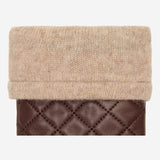 Smith (brown) - sheepskin leather gloves with snap closure & touchscreen feature - Schwartz & von Halen - US - 3