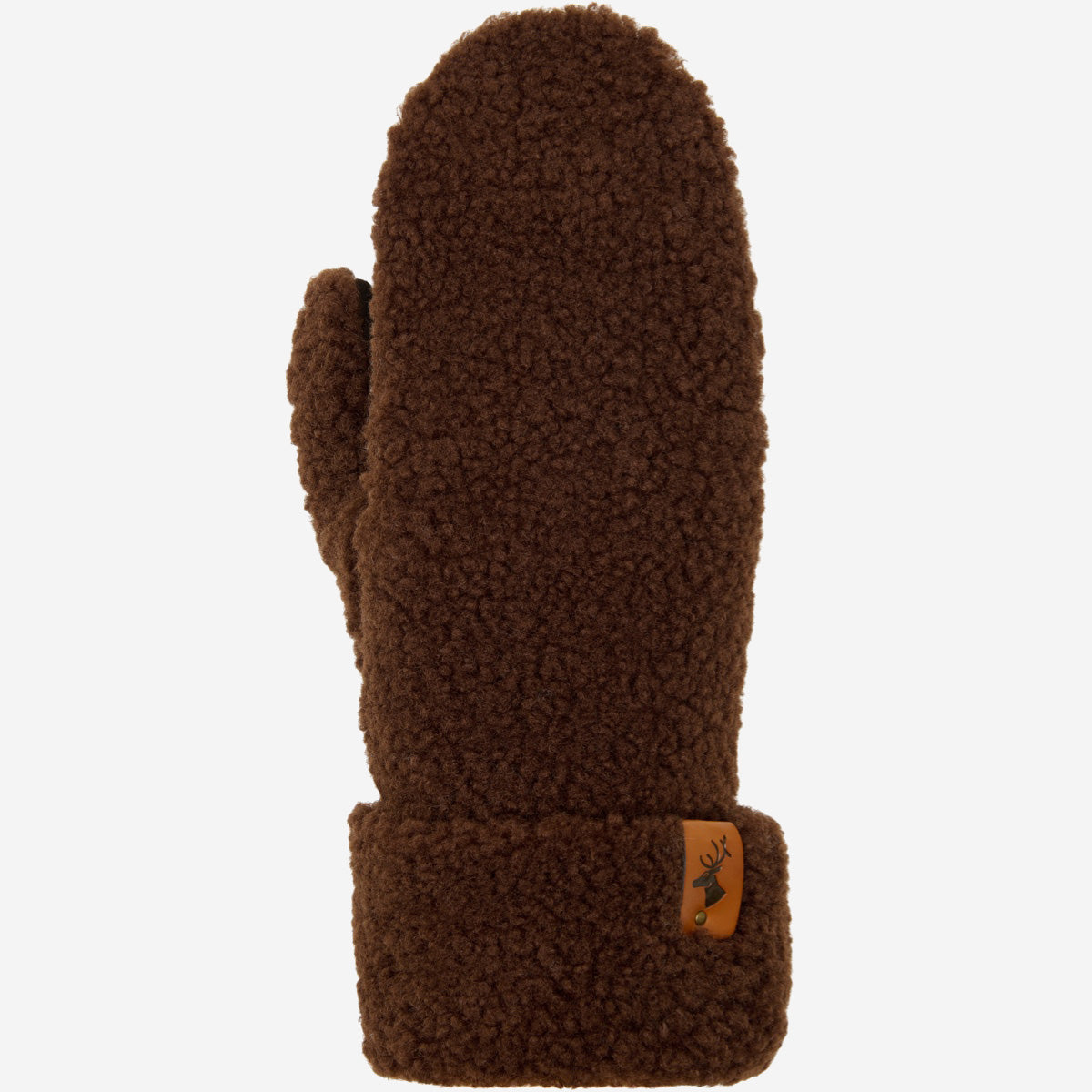 Sophia (brown) - Ultra-soft teddy mittens with warm faux fur lining - Schwartz & von Halen - US - 1