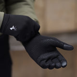 Spyder – activity gloves with fleece lining & touchscreen feature - Schwartz & von Halen - US - 6