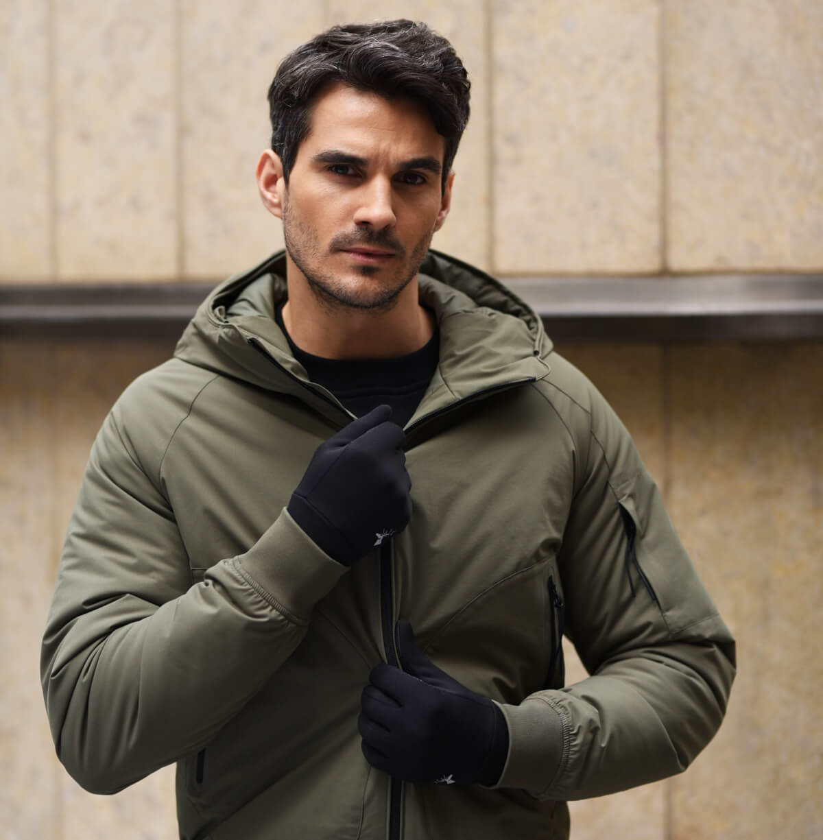 Spyder – activity gloves with fleece lining & touchscreen feature - Schwartz & von Halen - US - 9