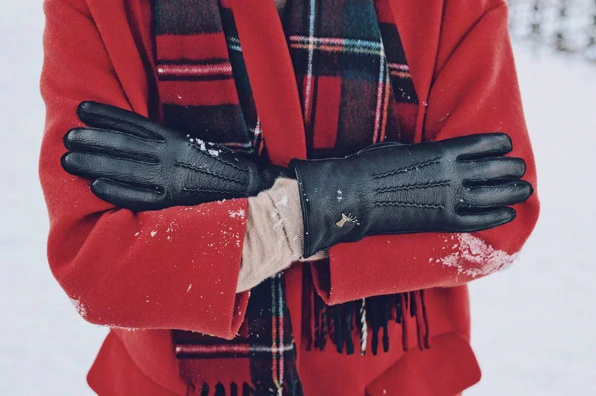 Goatskin Leather Gloves Women - Schwartz & von Halen - US