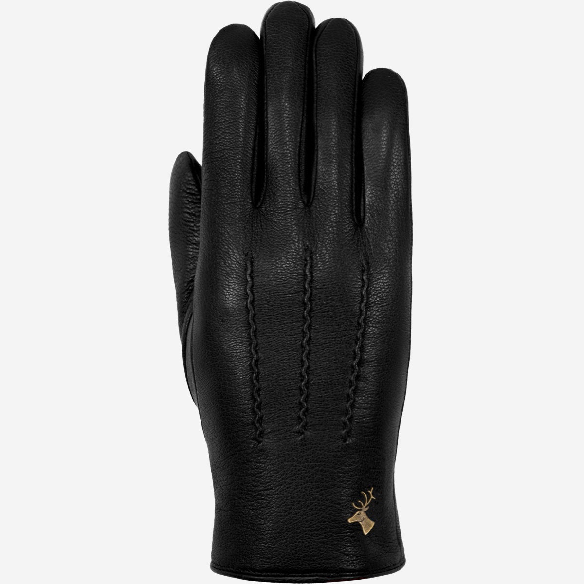 Women’s Black Leather Gloves - Touchscreen