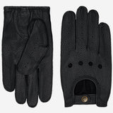 Austin (black) – luxurious driving gloves made of American deerskin leather - Schwartz & von Halen - EU - 2