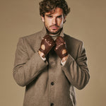 Austin (brown) – luxurious driving gloves made of American deerskin leather  - Schwartz & von Halen - US -  6