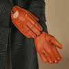 Austin (cognac) – Luxurious men's driving gloves made of American deerskin leather- Schwartz & von Halen - US - 5