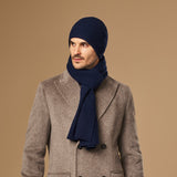 Mischa (navy blue) - premium beanie made of soft Merino wool (unisex)  - Schwartz & von Halen - EU - 4