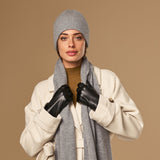 Mischa (grey) - premium beanie made of soft Merino wool (unisex) - Schwartz & von Halen - EU - 4