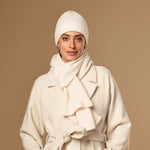 Mischa (cream) - premium beanie made of soft Merino wool (unisex) - Schwartz & von Halen - EU - 5