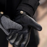 Brody – sheepskin leather gloves with warm fleece lining & touchscreen feature - Schwartz & von Halen - US - 7