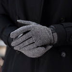 Brody – sheepskin leather gloves with warm fleece lining & touchscreen feature - Schwartz & von Halen - US - 9