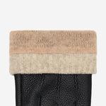 Columbus (black) – luxurious deerskin (American deerskin) leather gloves with warm wool lining - Schwartz & von Halen - US - 4