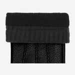 Emily (black) – deerskin (American deerskin) leather gloves with warm wool lining - Schwartz & von Halen - US - 4