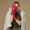 Emma - red - Extra-long sheepskin leather gloves with luxurious cashmere lining & touchscreen feature - Schwartz & von Halen - US -   8