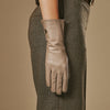 Emma - taupe - Extra-long sheepskin leather gloves with luxurious cashmere lining & touchscreen feature - Schwartz & von Halen - US -   4