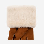 Giocante - suede leather gloves with luxurious sheep fur lining - Schwartz & von Halen - US - 4