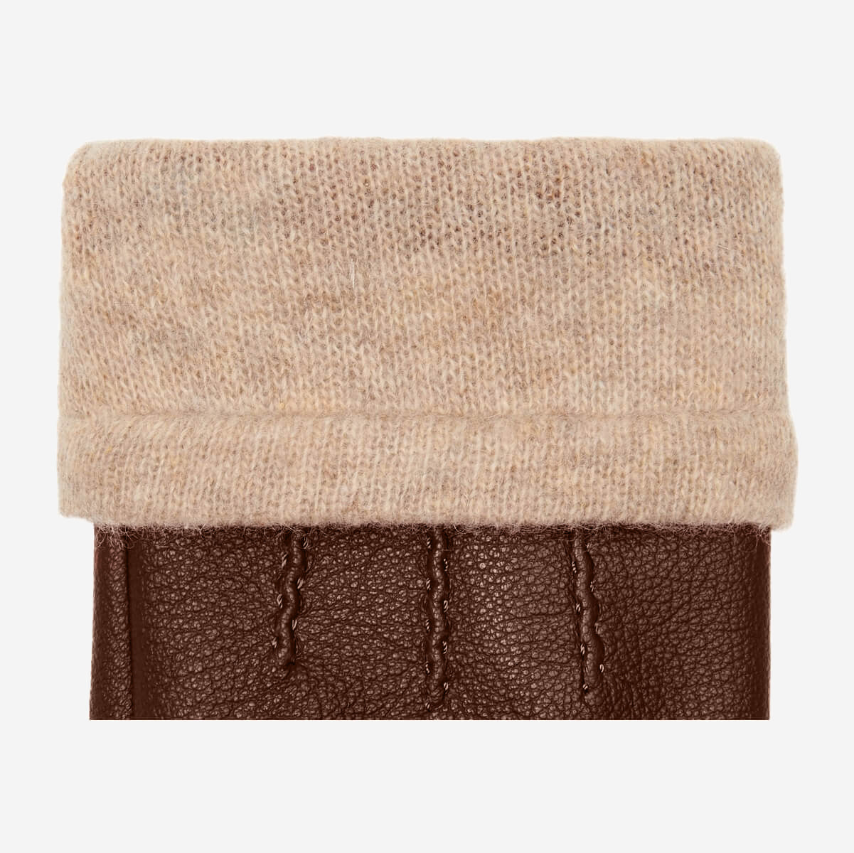 Harvey - brown - Goatskin leather gloves with luxurious wool lining & touchscreen feature - Schwartz & von Halen - US - 4