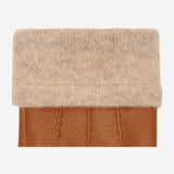 Harvey (cognac) - Goatskin leather gloves with luxurious wool lining & touchscreen feature
