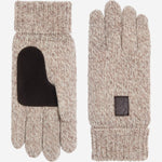 Hudson (light grey) - knitted gloves from Shetland wool with warm fleece lining - Schwartz & von Halen - US - 3