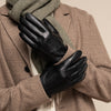 James (black) - classic sheepskin leather gloves with luxurious cashmere lining & touchscreen feature  - Schwartz & von Halen - US - 11
