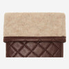 Kira (brown) - sheepskin leather gloves with wool/cashmere lining & touchscreen feature  - Schwartz & von Halen - US - 3