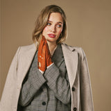 Marley (cognac) – Luxurious women's driving gloves made of American deerskin leather