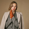 Marley (cognac) – Luxurious women's driving gloves made of American deerskin leather