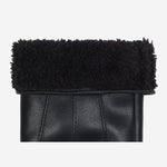 Musk - vegan leather gloves with fleece lining & touchscreen feature  - Schwartz & von Halen - US - 3