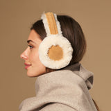 Nathaly (camel) – warm and stylish earmuffs from natural sheepskin and suede - Schwartz & von Halen - UK - 6