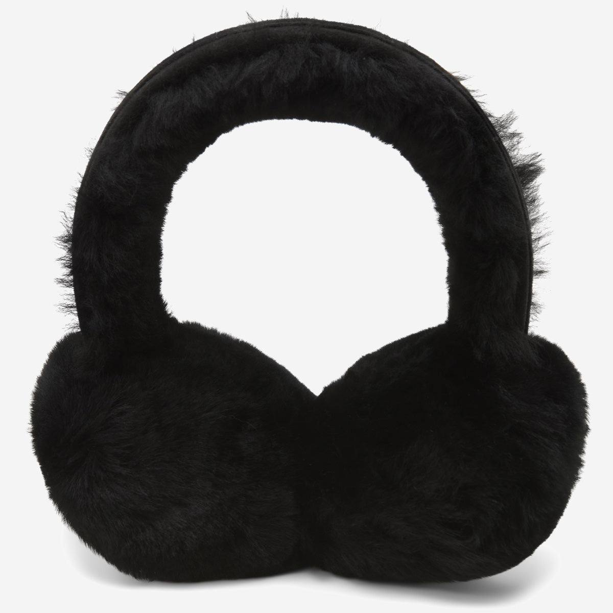 Nathaly (black) – warm and stylish earmuffs from natural sheepskin and suede - Schwartz & von Halen - EU - 3
